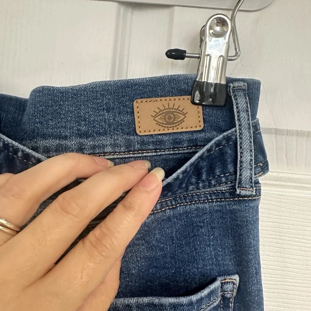 Sofia by Sofia Vergara Blue Wide-Leg Jeans - Picture 7 of 10